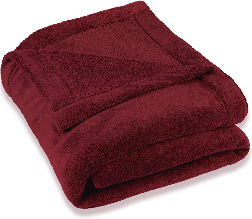 Celinatex flauschige Decke 150 x 200 cm hellblaue Sofadecke warme weiche Mikrofaserdecke Fleece Oeko-Tex Montreal Betten und Decken Besuche den CelinaTex-Store Bordeaux 220 x 240 cm