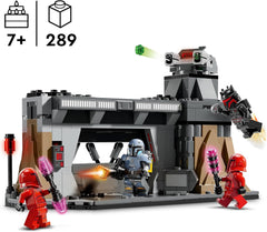 LEGO Star Wars: Das Mandalorianer-Duell zwischen Paz Vizsla und Moff Gideon, Bauspielzeug zum Sammeln für Kinder, Geschenkidee für kreative Jungen und Mädchen ab 7 Jahren, Mandalorianer-Spielzeug 75386 Bausets Beuche den LEGO-Store