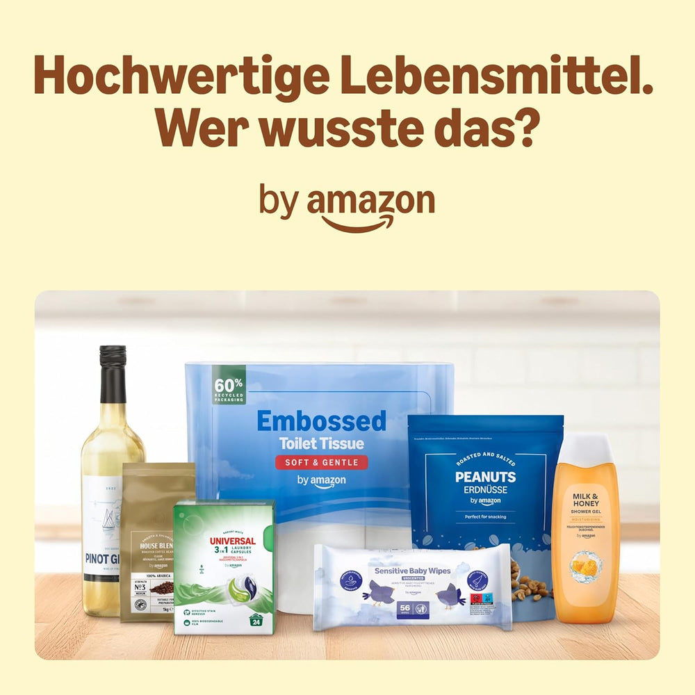 Amazon Ultra Dry Windeln, Größe 1 (2–5 kg) – Monatsbox, Weiß, 96 Stück (2 Packungen à 48 Stück) (ehemals Marke Mama Bear, identisches Produkt)