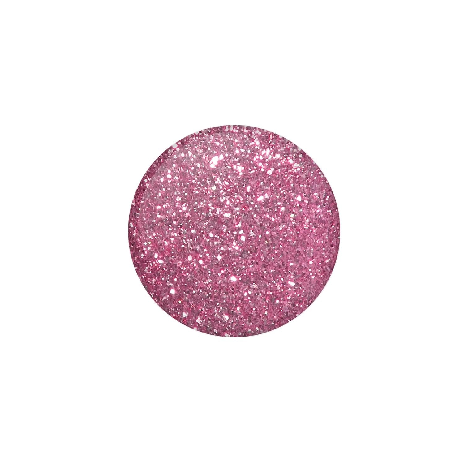 Glam'Up Paris, ultraglänzender, langanhaltender, schnell trocknender Nagellack, Nr. 129, rosa Glitzer