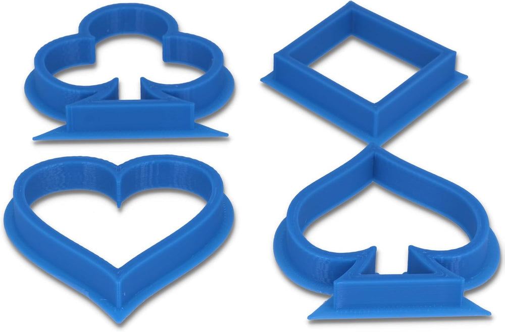 Set de poker cu forme de biscuiți