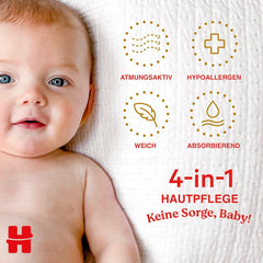 Huggies Windeln für Neugeborene, Größe 1, 100 Windeln (2 x 50), Halbmonatsbox