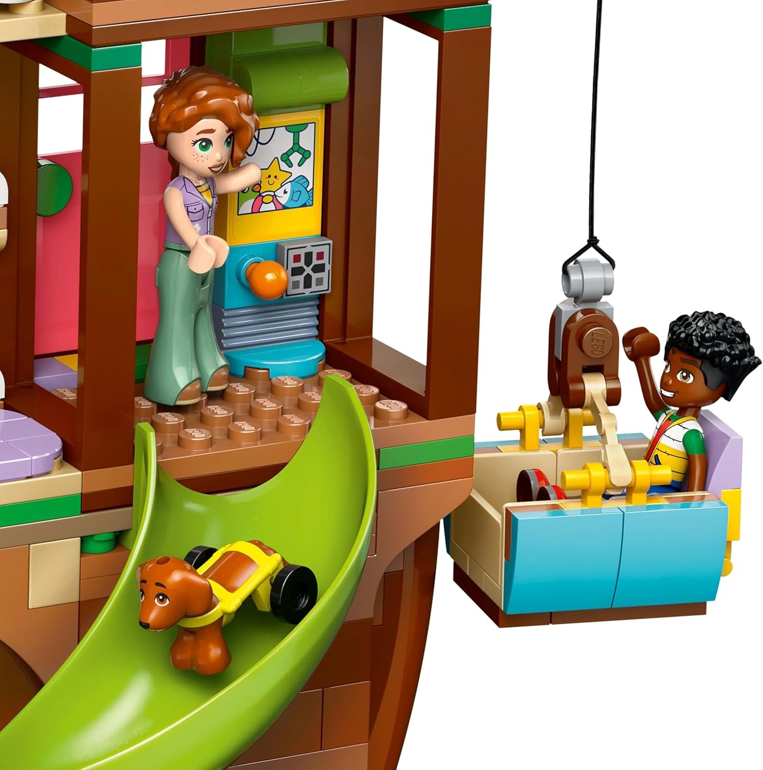 LEGO Friends Baumhaus Bauen und Spielen Rollenspielset Spielzeughaus für Mädchen ab 8 Jahren Set mit 4 Charakter-Minifiguren und 2 Tierfiguren Geschenkidee für Kinder 42652 Bausets Besuchen Sie den LEGO-Store