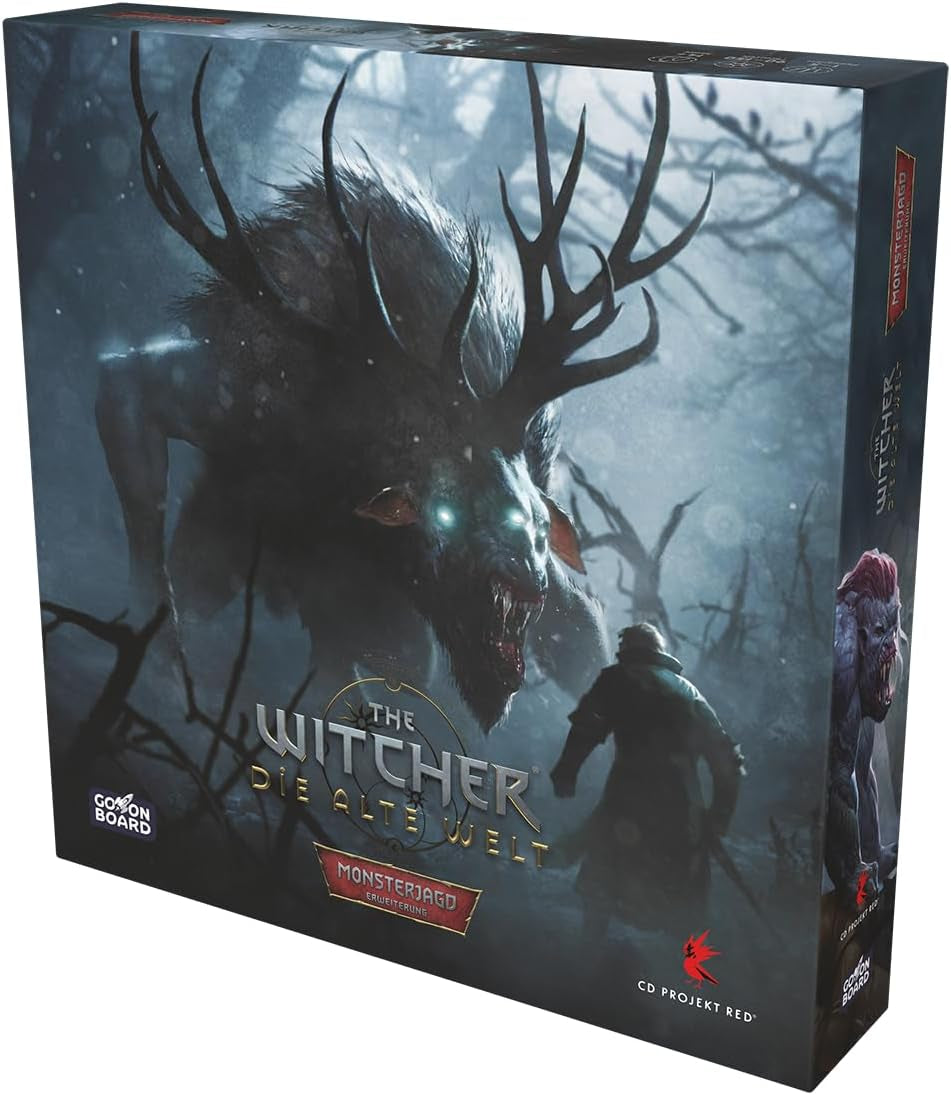 Gehen Sie an Bord, The Witcher: The Old World – Monster Hunt, Erweiterung, Expertenspiel, Brettspiel, 1-5 Spieler, ab 14 Jahren, 90-150 Minuten, deutsch