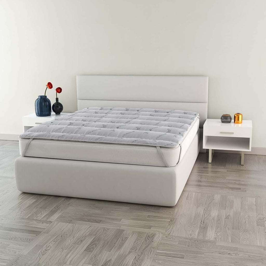 MB Home Italia, Topper, Thermocontrol, Double 160X195 Cm Plapumi si pilote Naty Shop Dublu 160X195 Cm Tencel