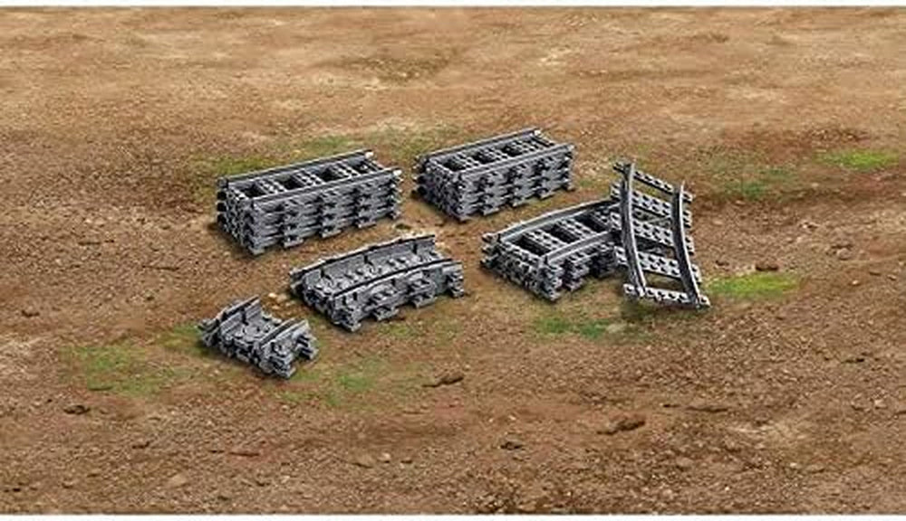 LEGO 60205 City Tracks, 20-teiliges Erweiterungsset für Kinder, Jungen und Mädchen, Spielzeugset, Bausets