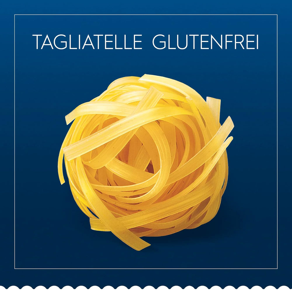 Glutenfreie Barilla Tagliatelle-Nudeln aus köstlichem Mais und Reis – perfekt für Menschen mit Zöliakie oder Glutenunverträglichkeit, 300 g