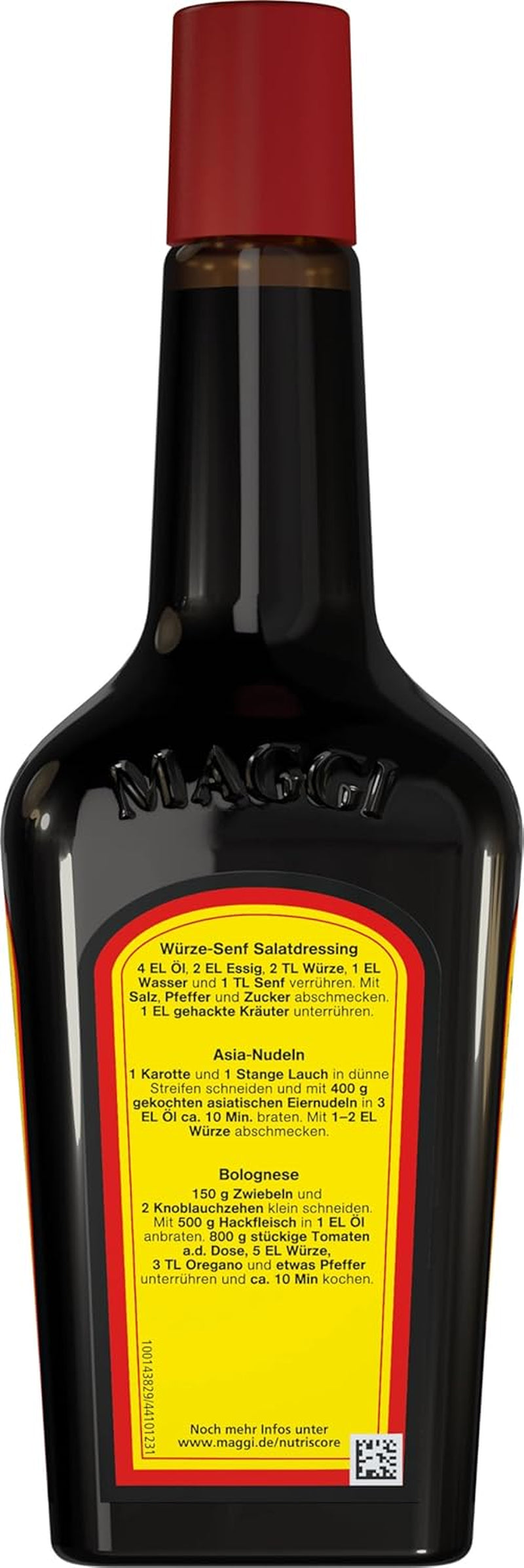 MAGGI Würze, für Suppen, Eintöpfe, Burger oder Wraps, würziger Geschmack, 1KG