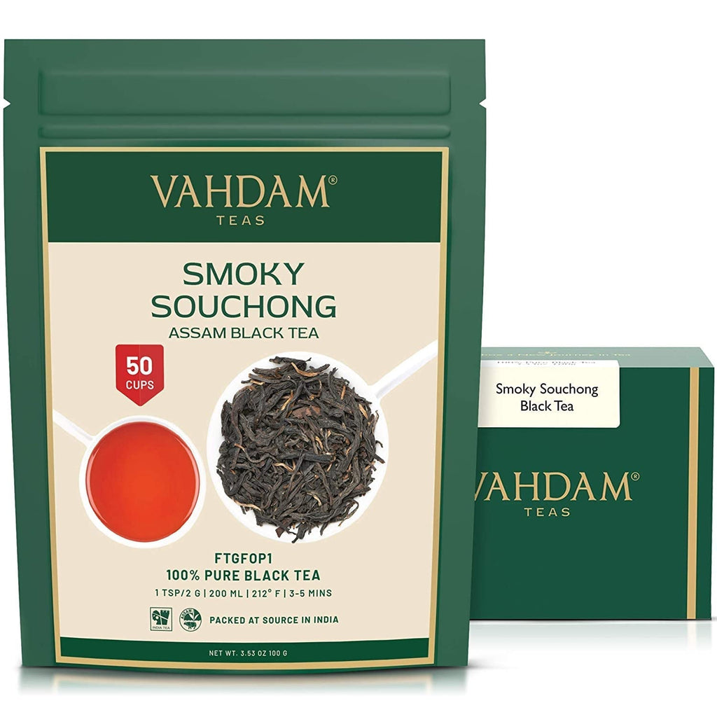 VAHDAM, ceai verde Himalayan (100 g) Ceai verde 100% pur din Himalaya | Fără gluten | Direct de la sursă din India | Preparare fierbinte/rece | Ceai verde vrac