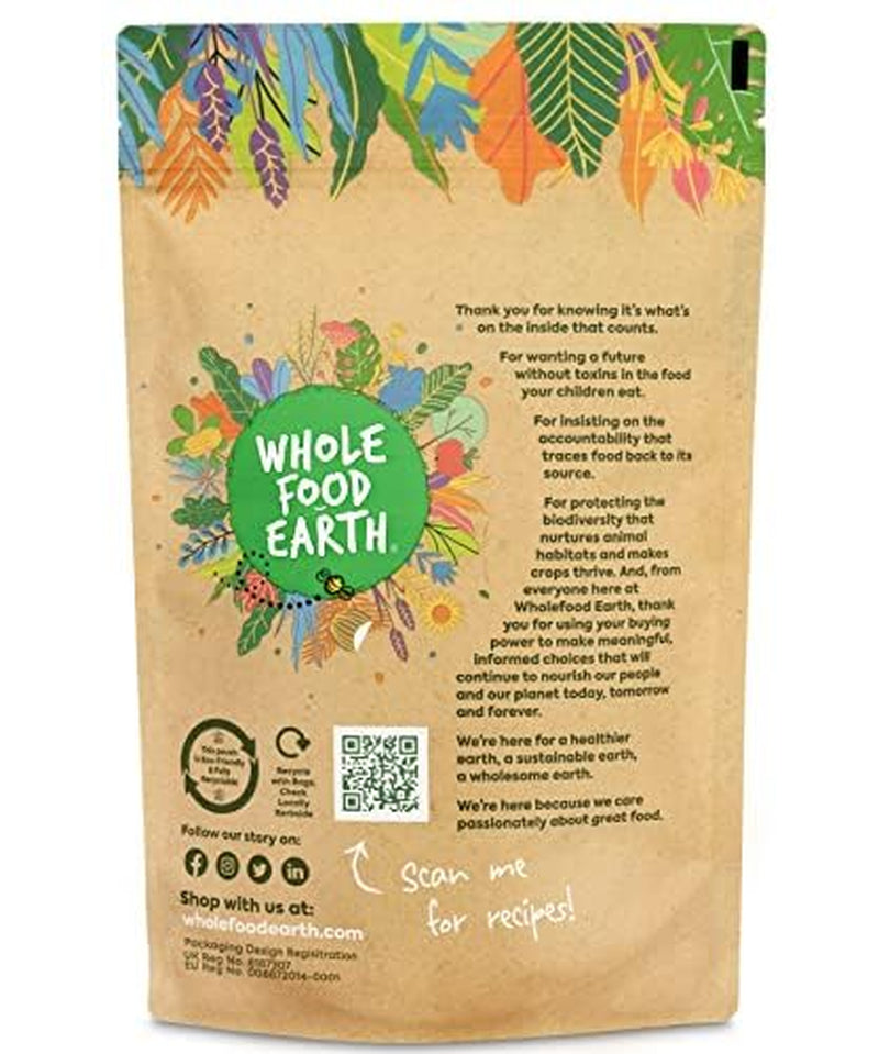 Rote Bohnen Wholefood Earth Bio 1kg Roh | Vegan | GVO-frei | Dunkelrot | Reich an Ballaststoffen | Reich an Protein | Bio-zertifiziert