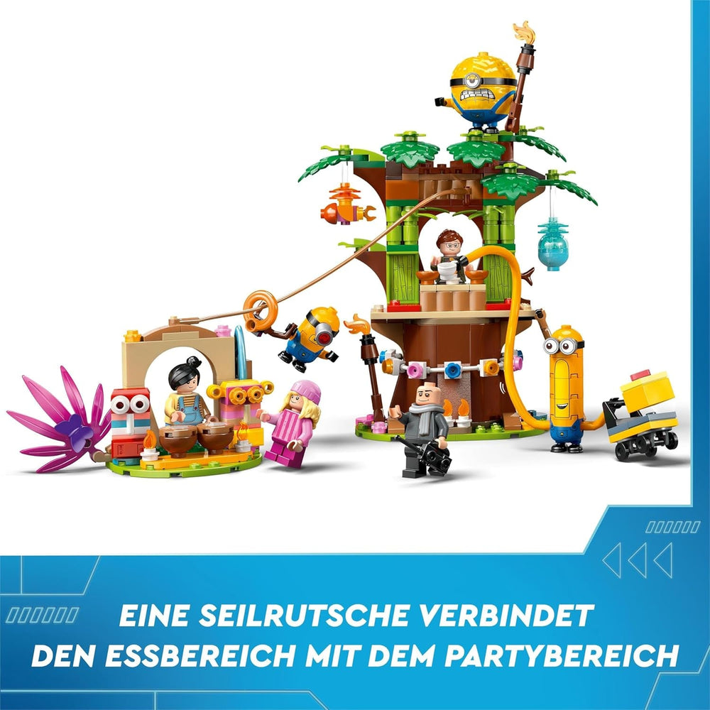 LEGO I - Simply Incorrigible 4 Gru's and Minions' Family Villa I - Simply Incorrigible 4 Movie Playset Kinderspielzeug Geschenk für Jungen und Mädchen ab 8 Jahren 75583 Bausets Beuche den LEGO-Store