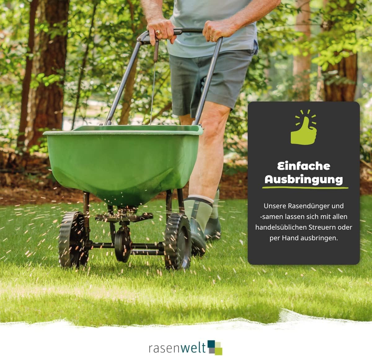 ARENA Rasensamen Sun and Shade 5Kg | Premium Grassamen Für Sonne, Schatten & Trockenlagen – Trockenrasen & Schattenrasen Geeignet – Hitzeverträglich & Pflegeleicht