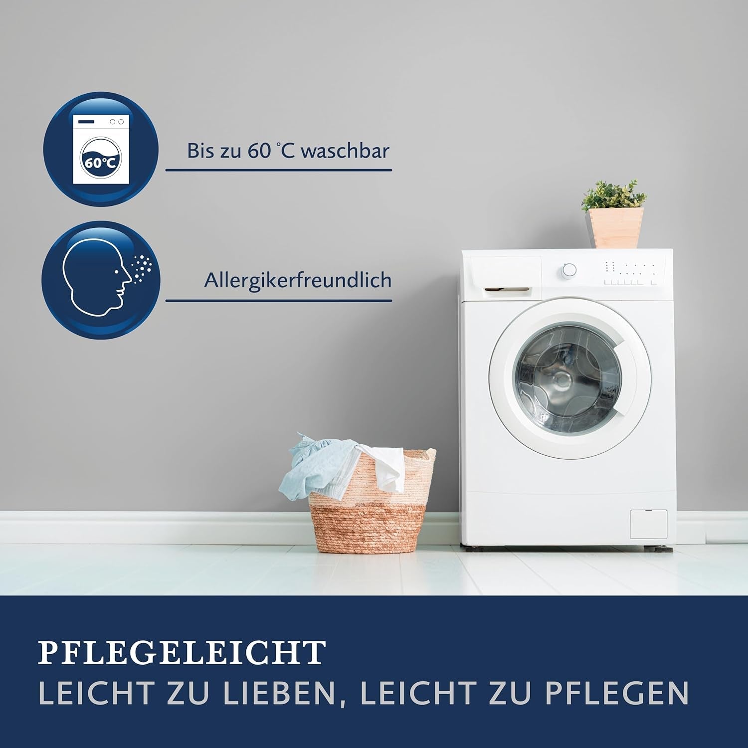 Billerbeck Daunendecke – E04 Gold Edition – Bettdecke für alle Jahreszeiten – 135 x 200 cm Echte Daunendecke – mittleres Wärmeniveau Bettdecken und Steppdecken Naty Shop