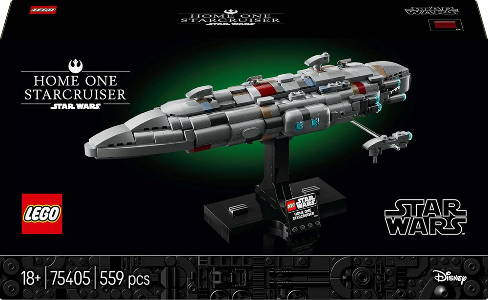 LEGO Star Wars 75405 Home One Starcruiser aus „Die Rückkehr der Jedi-Ritter“ – Raumschiffmodell – Fantasy- und Sammelset zum Bauen und Ausstellen – Geschenk für erwachsene und jugendliche Fans. Bausätze. Besuchen Sie den LEGO-Store
