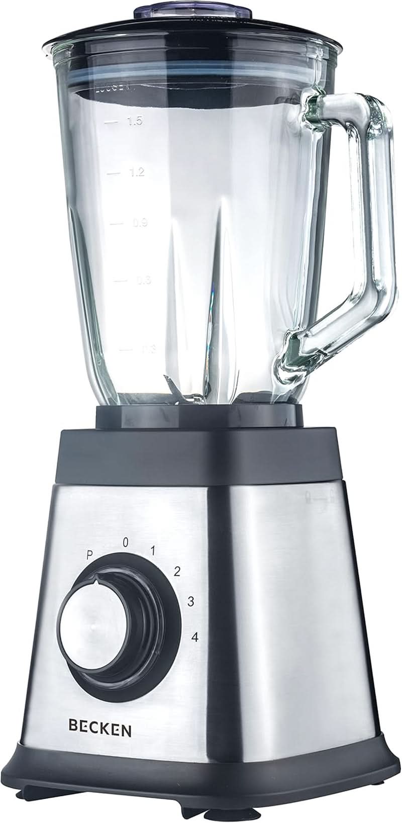 Mixer Aus Glas, 1,5 L, 1000 W, Edelstahl Mama si Copilul Naty Shop