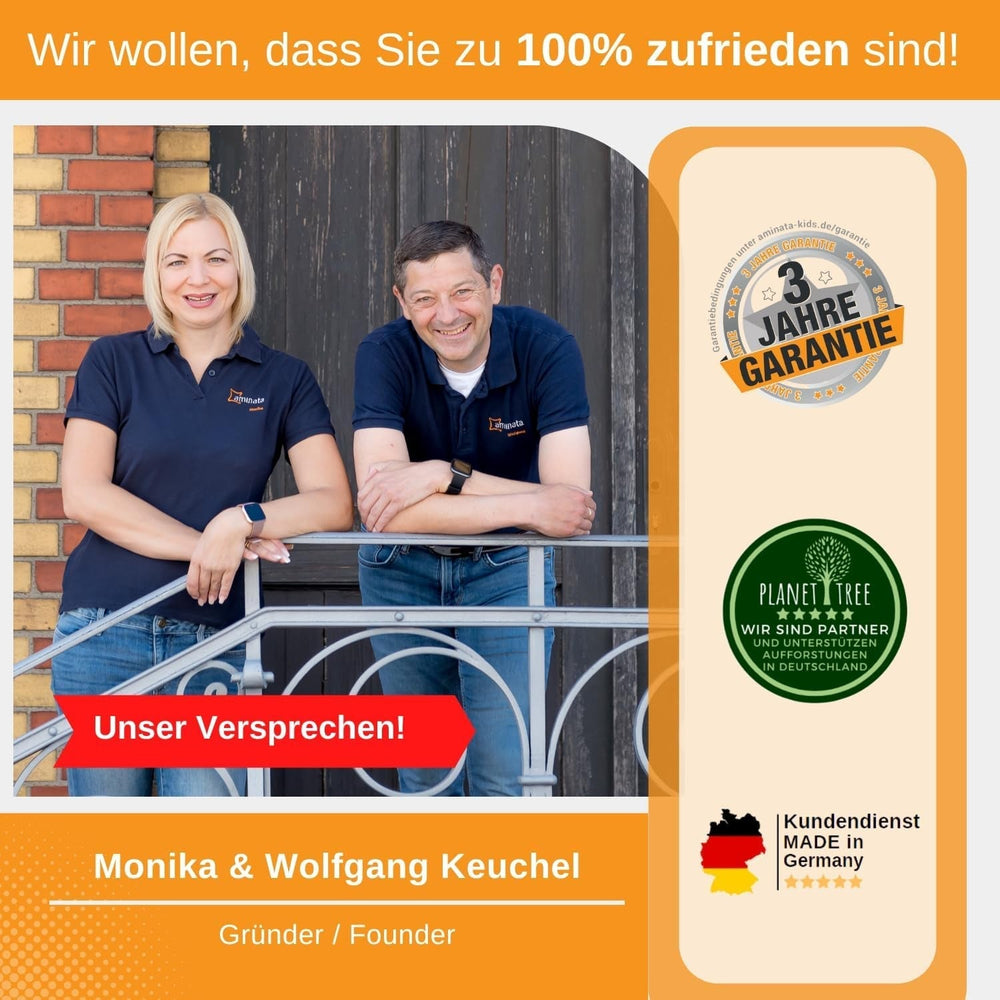 Aminata Kids Bettwäsche für Kinder, Regenbogen, Wendebettwäsche – Kinder Naty Shop