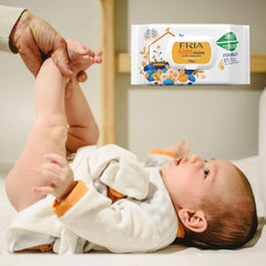 Packung mit 70 Feuchttüchern Baby Wet Wipes Naty Shop
