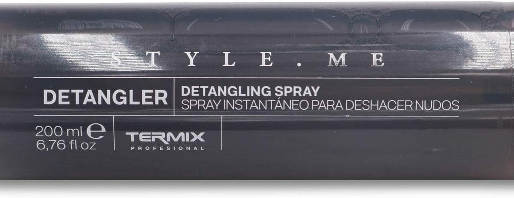 Spray de descurcare Style.Me Produs pentru descurcarea parului. Produs pentru descurcarea parului instant de la Termix. Formulă îmbogățită cu ulei de ricin. Mărime: 200 ml. Produse pentru descurcarea părului Naty Shop