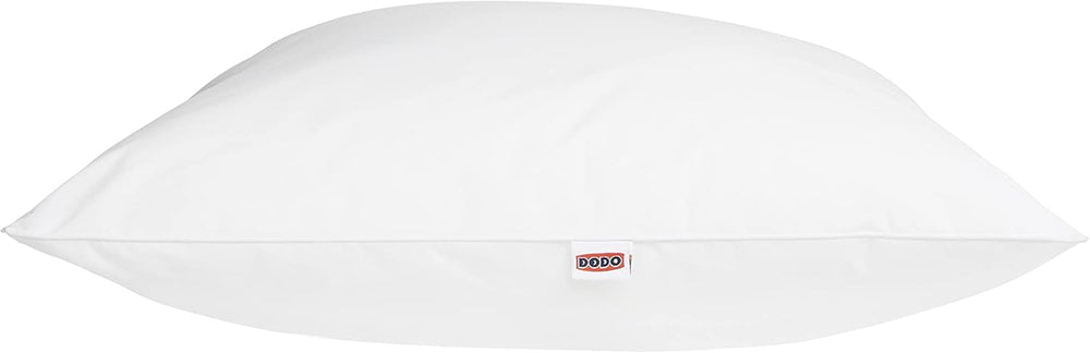 DODO Premium Pillow, 60 X 60 Cm, Medium Comfort, Perna Cloud De Douceur | Miteproof And Fluffy | Percale Cotton + Piping Lavabilă la mașină la 40 °C Perne standard Naty Shop