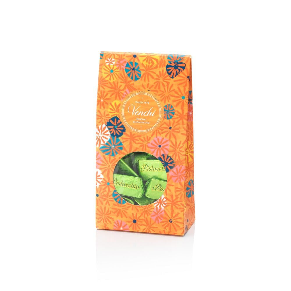 Venchi, Murrine Collection - Cutie cadou cu praline fistic asortate, 300 grame Bomboane de Ciocolata Naty Shop