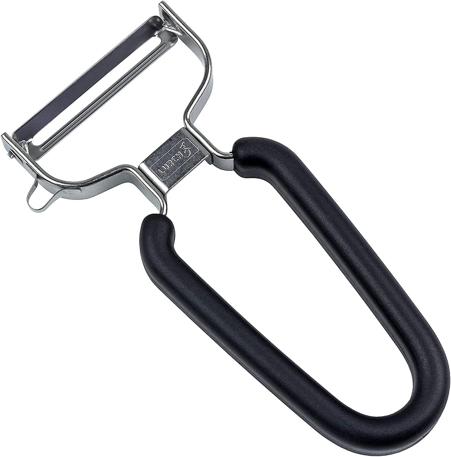 Lurch Sparschäler Edelstahl Kartoffelschäler mit Klingenkopf Möbelschäler Naty Shop