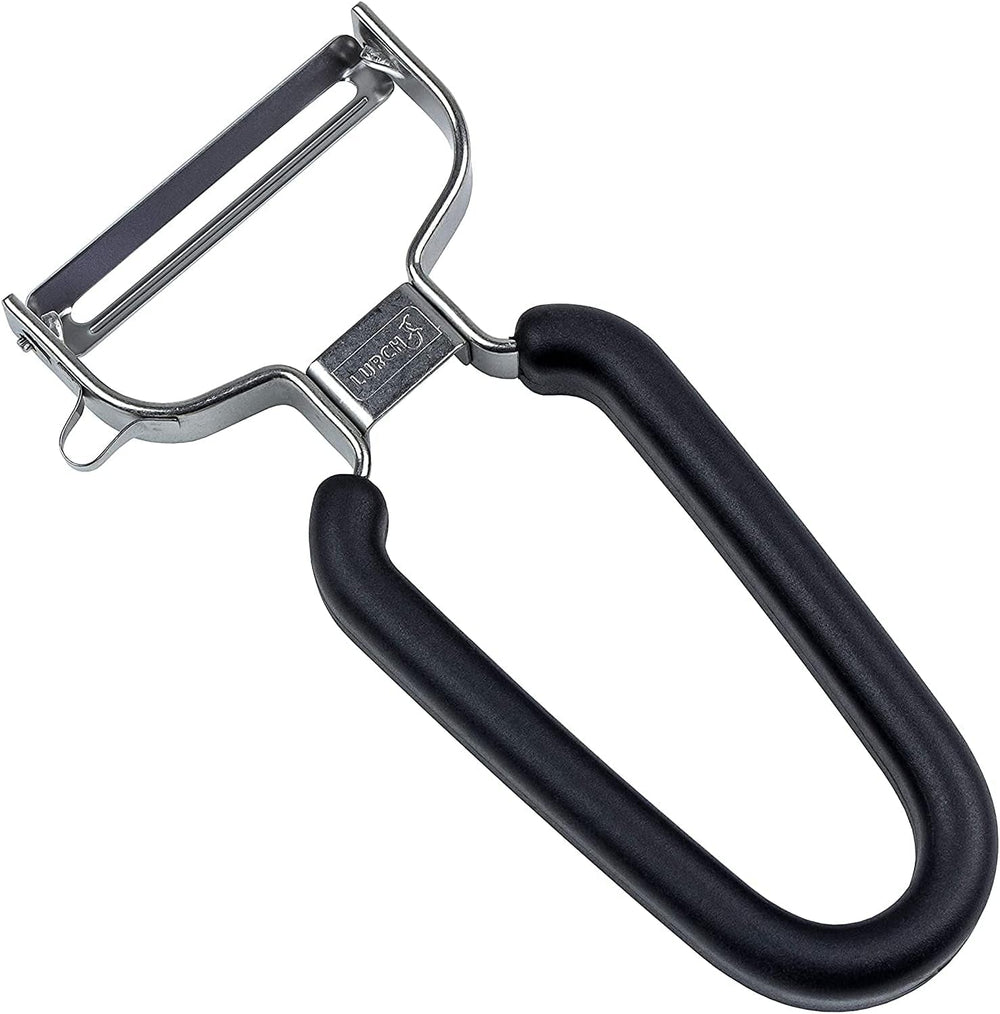 Lurch Sparschäler Edelstahl Kartoffelschäler mit Klingenkopf Möbelschäler Naty Shop