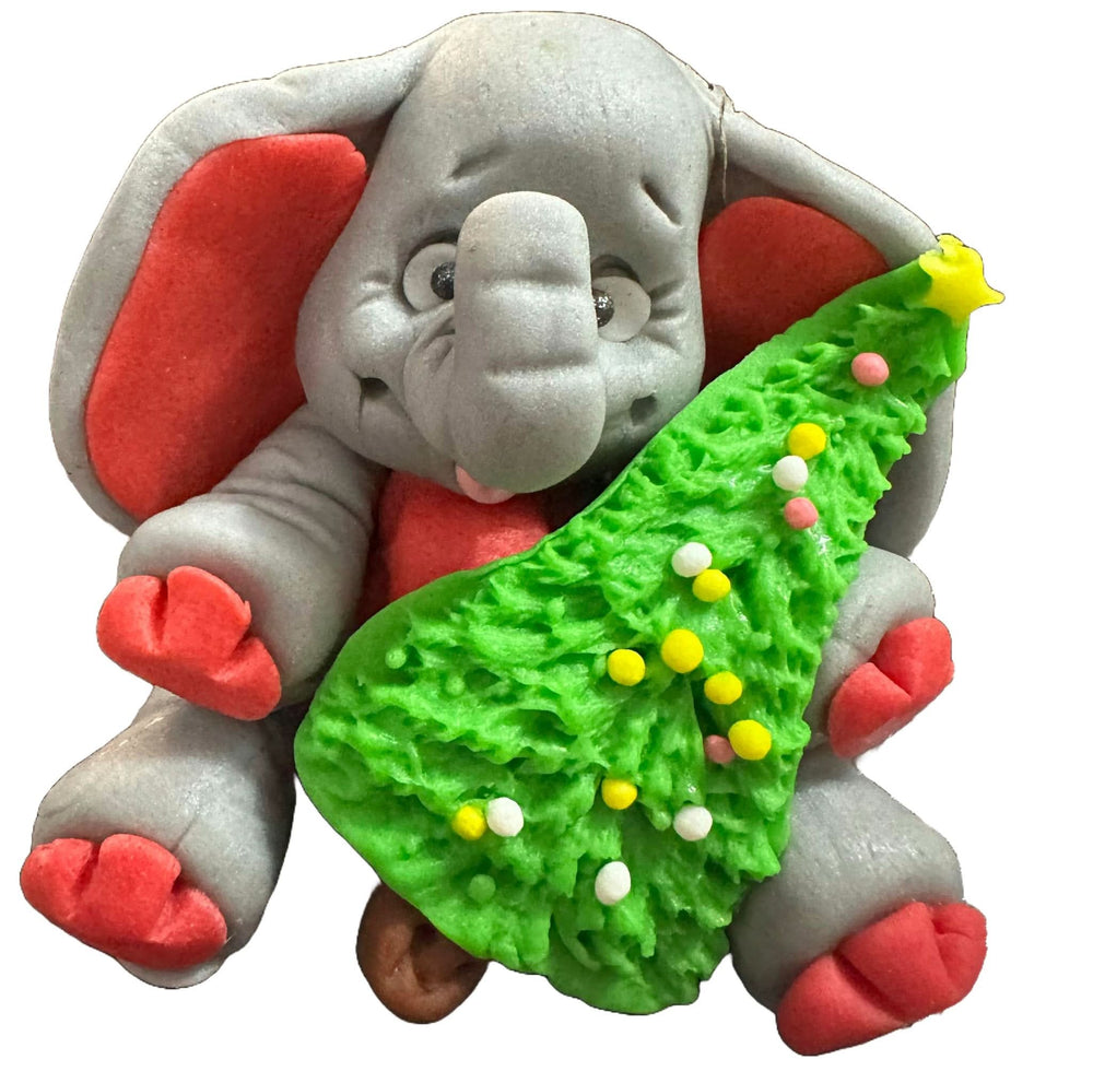 Decoratiune comestibila din zahar, Elefant Nati Shop