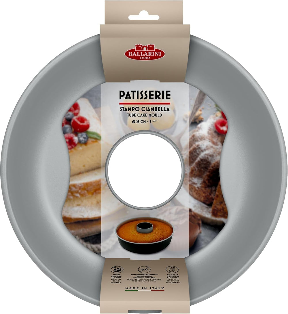 Ballarini, Backform, verschiedene Modelle Formen und Backbleche Naty Shop Graue Donutform 25 cm