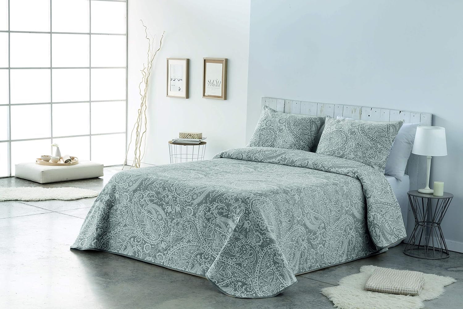 VIALMAN Leichte Decke Sofia 29, Baumwolle Polyester, Braun, Cama 135: 230 x 270 cm. Betten und Decken. Besuche den VIALMAN-Store Grau 135 x 190 cm