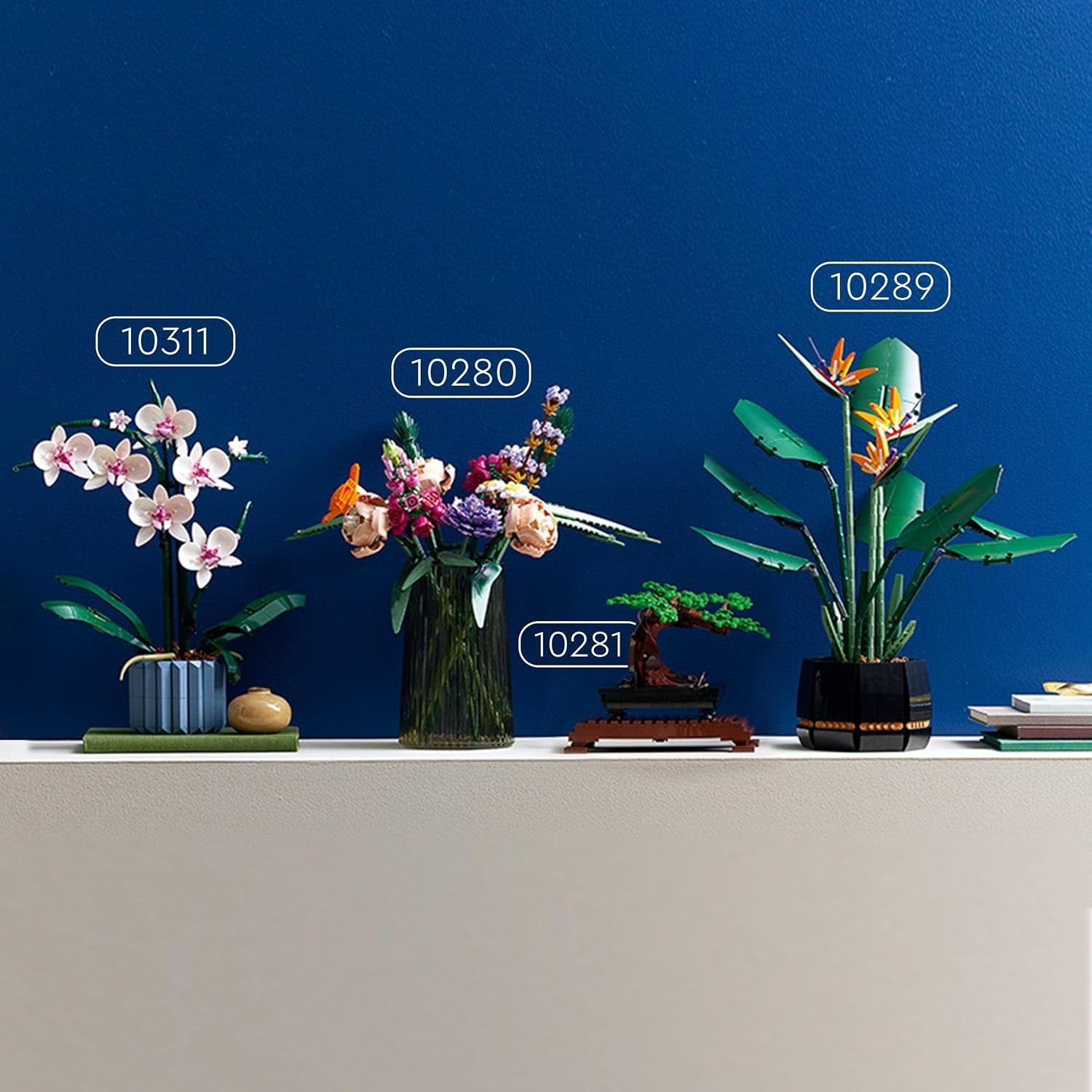 LEGO Botanicals Orchidee – Künstliches Pflanzenset mit weißen und rosa Blumen – Modellbausatz für Erwachsene – Home und Zimmer-Deko – Botanik Kollektion – Geschenke für Frauen und Männer 10311