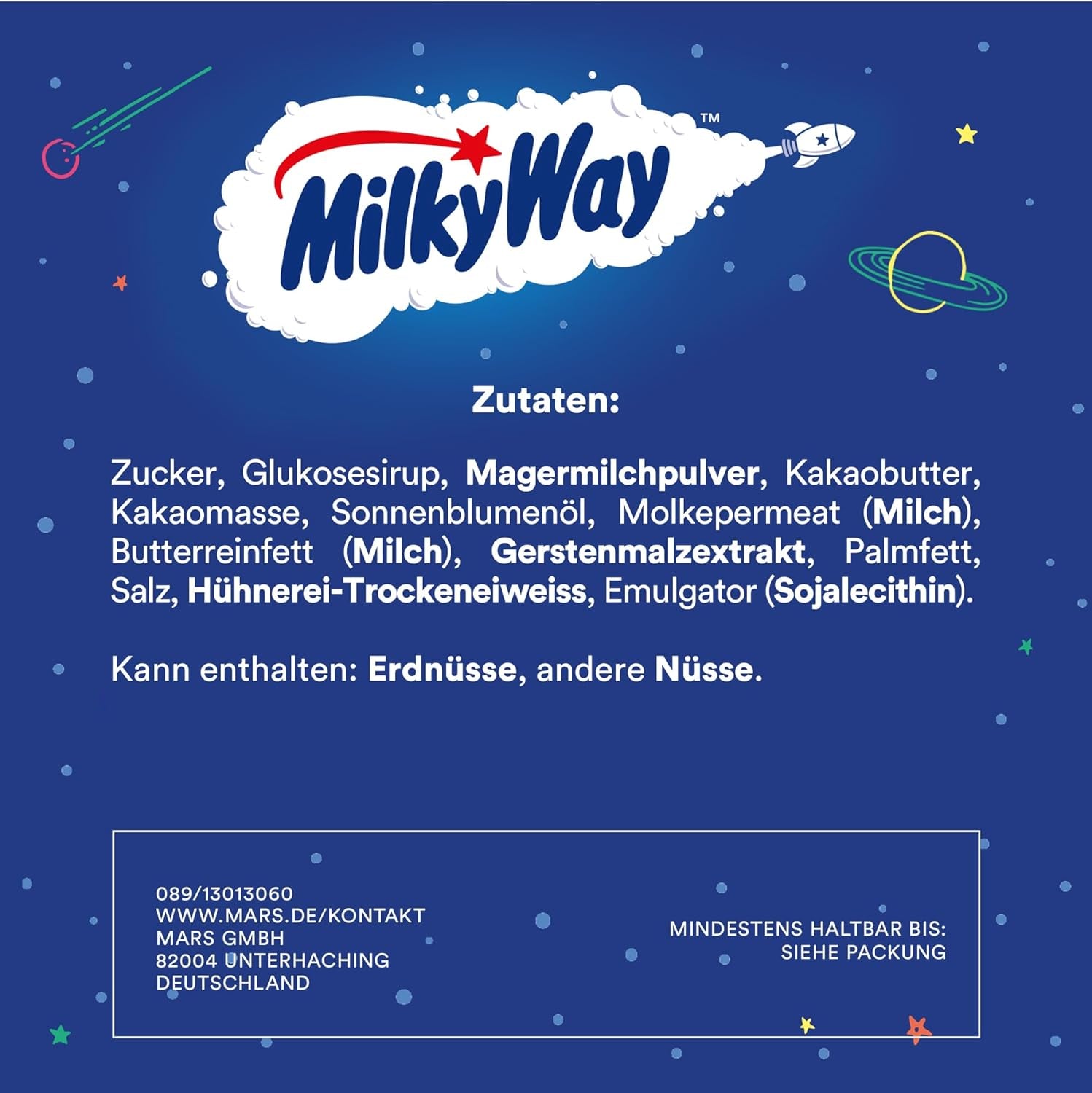 Mini-Schokoriegel, Schokoladen-Großpackung, leichte Milchcreme, 150 x 15,5 g, 2,3 kg