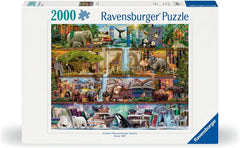 Ravensburger Puzzle 16652 - Lumea animalelor mari - puzzle jigsaw de 2000 de piese pentru adulți și copii de peste 14 ani, design de Aimee Stewart Puzzle Naty Shop