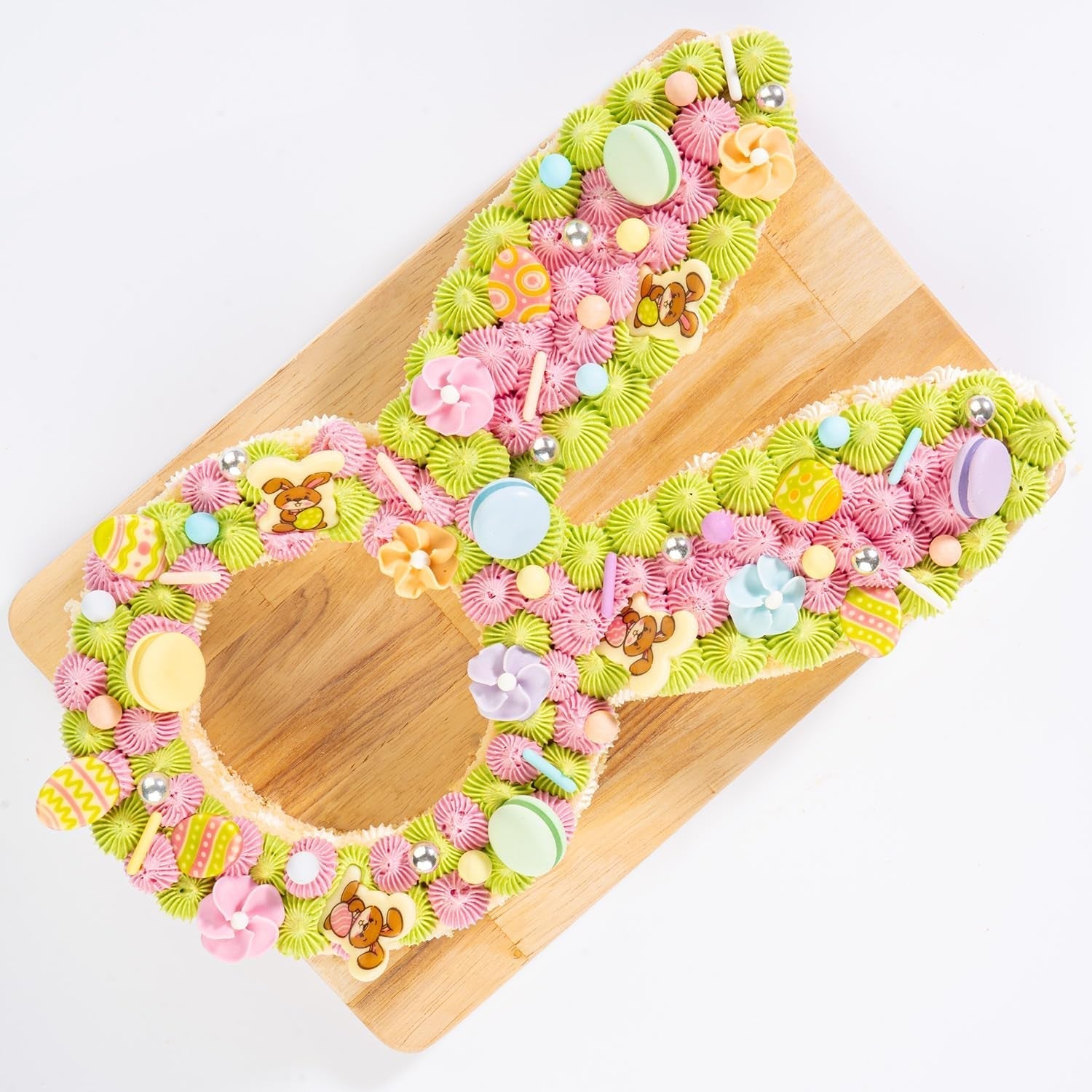 Günthart Backdecor Süße Hasen aus feiner weißer Schokolade Naty Shop Pralinen