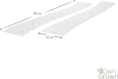 Bunte Balkonblumenmischung – 2 Premium-Balkonblumen-Samenmatten, einfach zu züchtende Sommerblumen und Wildblumensamen von OwnGrown Insect Friendly Annual Seeds