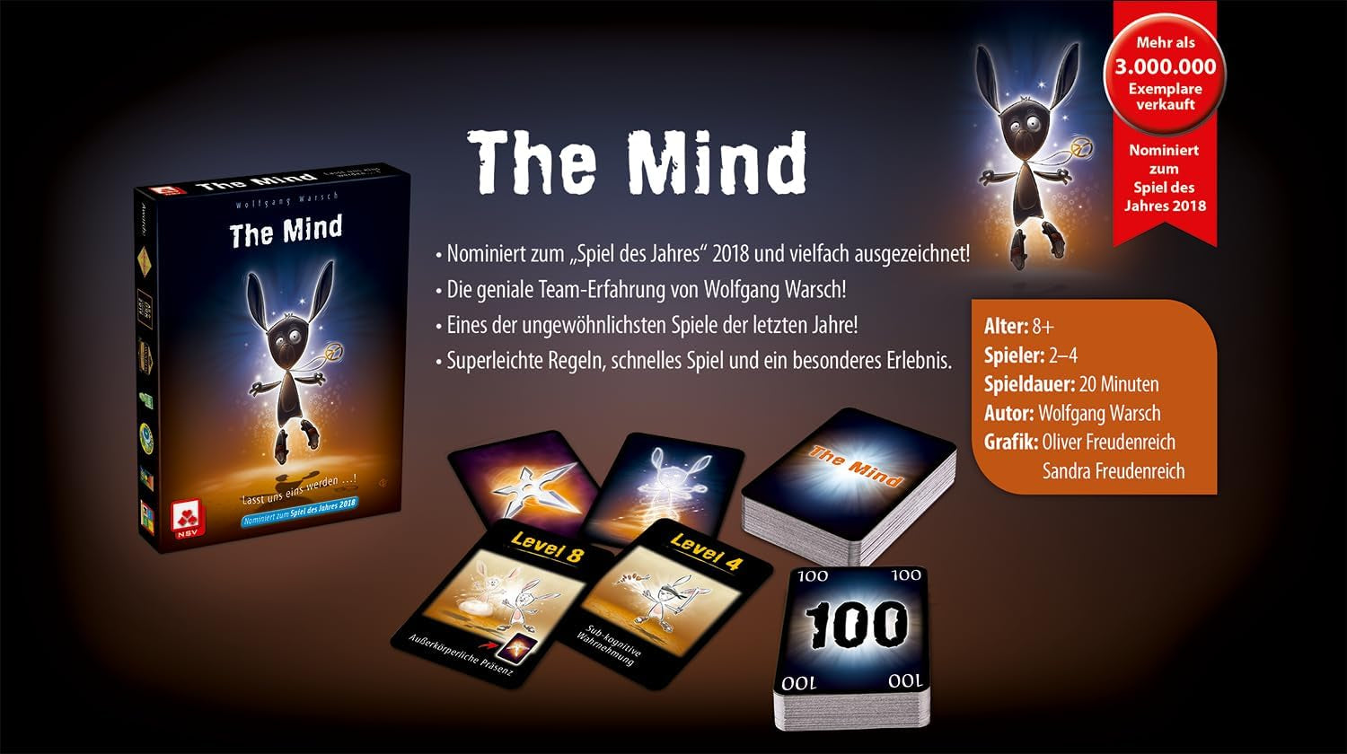 NSV - 4059 - THE MIND - Kartenspiel