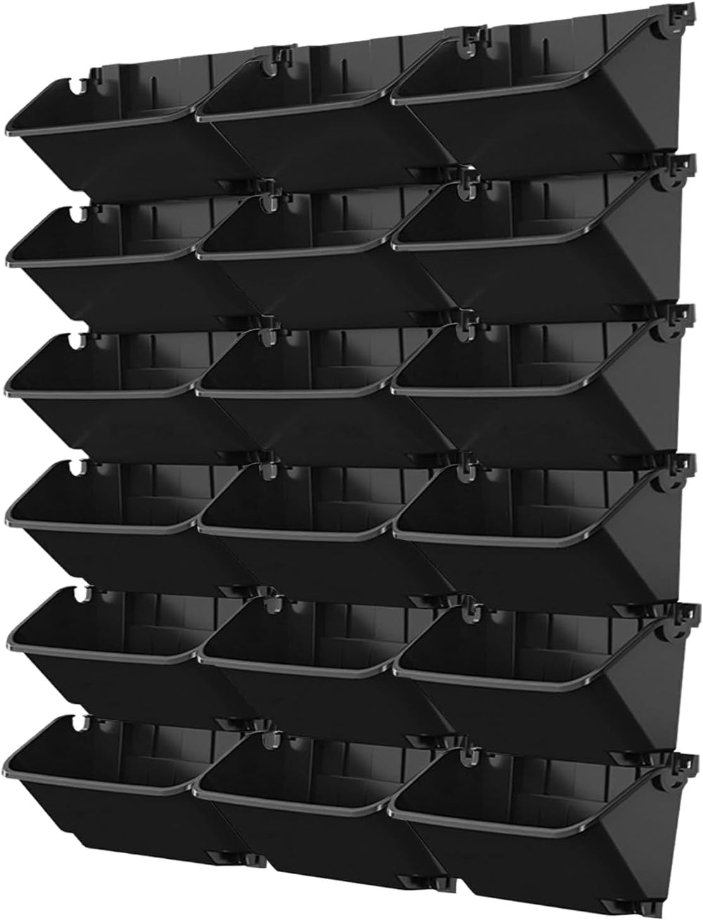 Hängende Vertikale Wand Pflanze, Vertikale Pflanzenwand Balkonbar Pflanzenwand Indoor mit Smart-Timer und Wasserpumpe Blumentopf Wand für Hof Garten Balkon Home Decoration