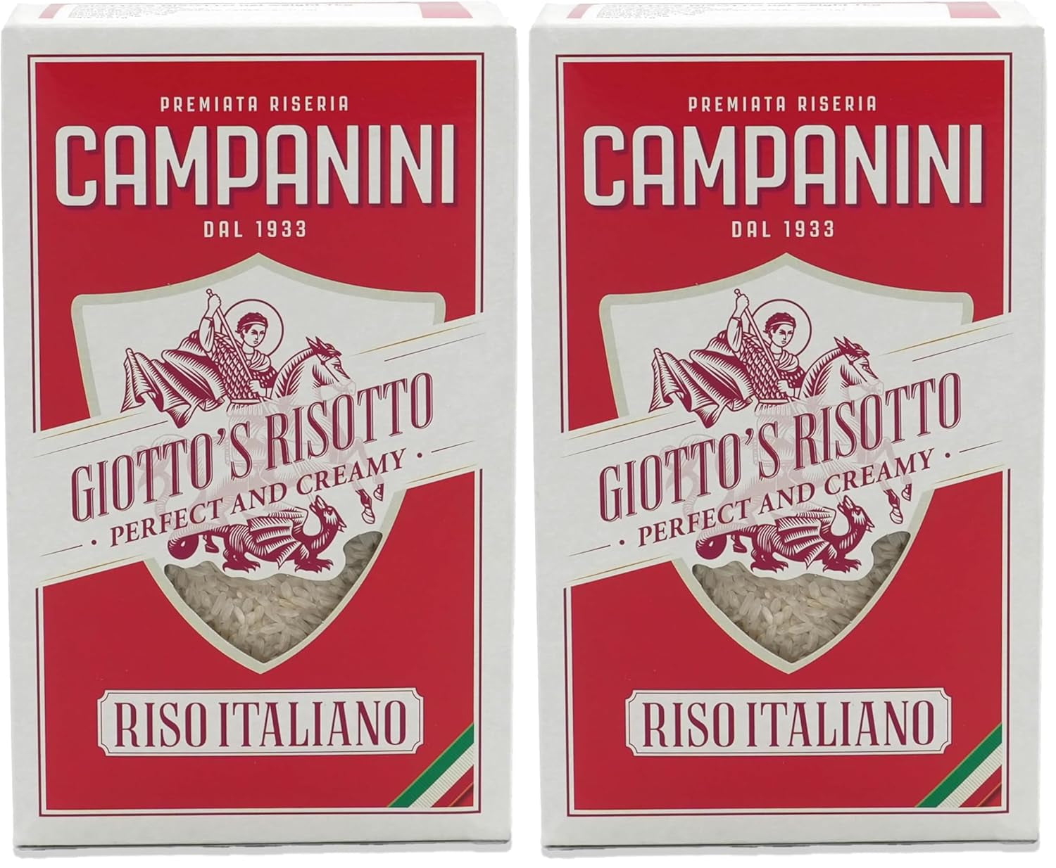 Originalreis für Risotto | Campanini-Reis für Risotto | 1000g | aus Italien | Risottos und Suppen