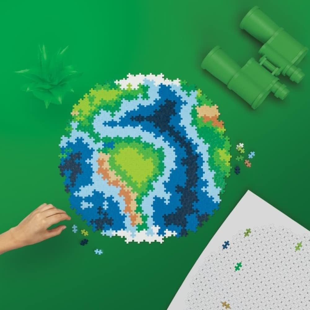 PLUS PLUS Earth Block Puzzle 800 Stück(e) Globus, Erde