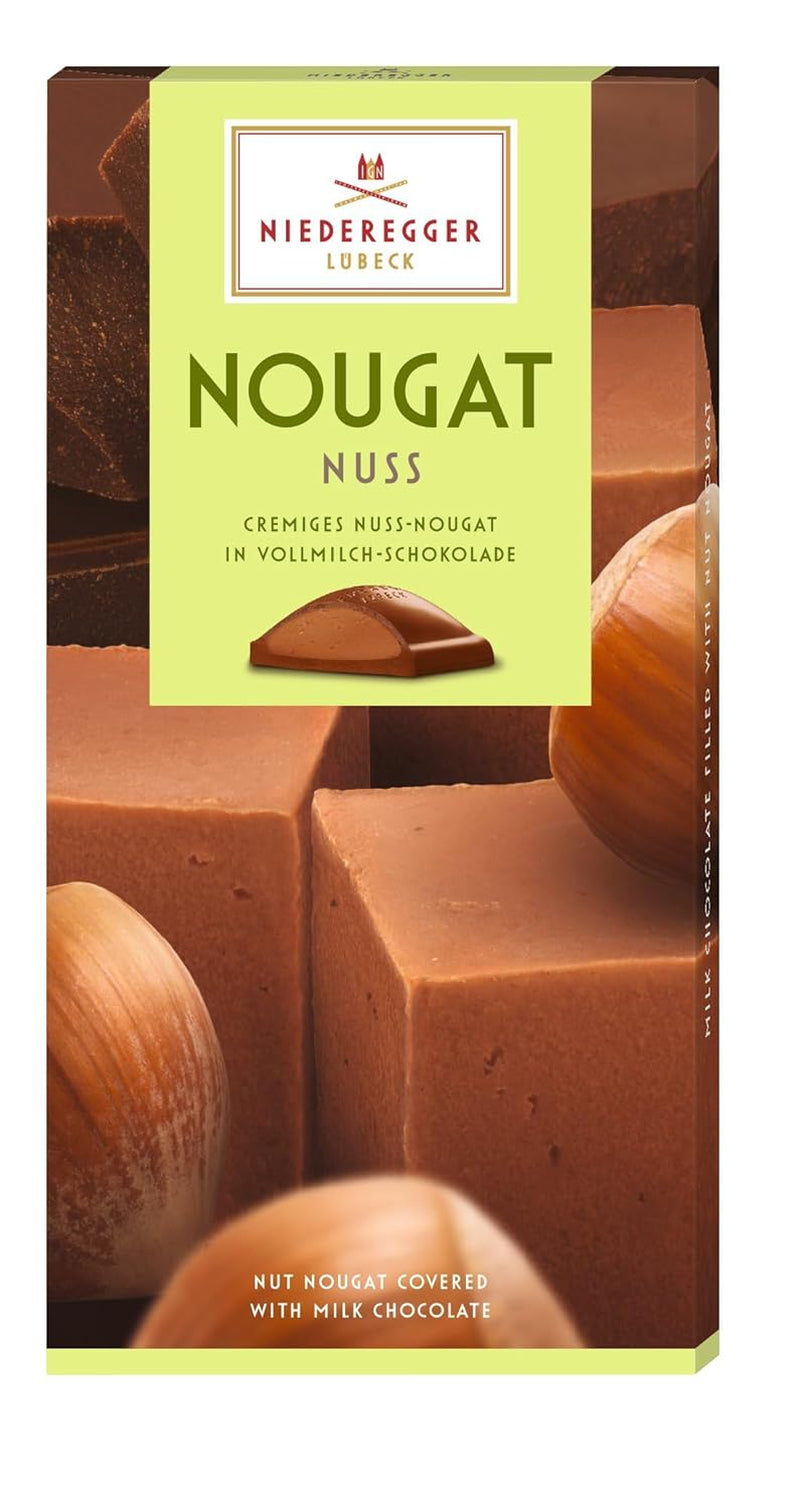 Niederegger Nougatriegel mit Walnüssen, 100 g