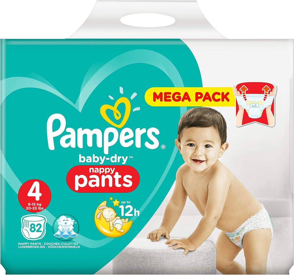 Windeln Pampers 81657566 Baby-Dry Pants, weiß