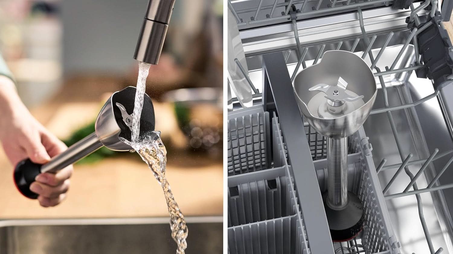 Bosch Standmixer Ergomaster Serie 4, 1000 Watt, Edelstahl-Mixstab, Zerkleinerer, Mix-/Messbecher, Schwarz Kitchen Naty Shop