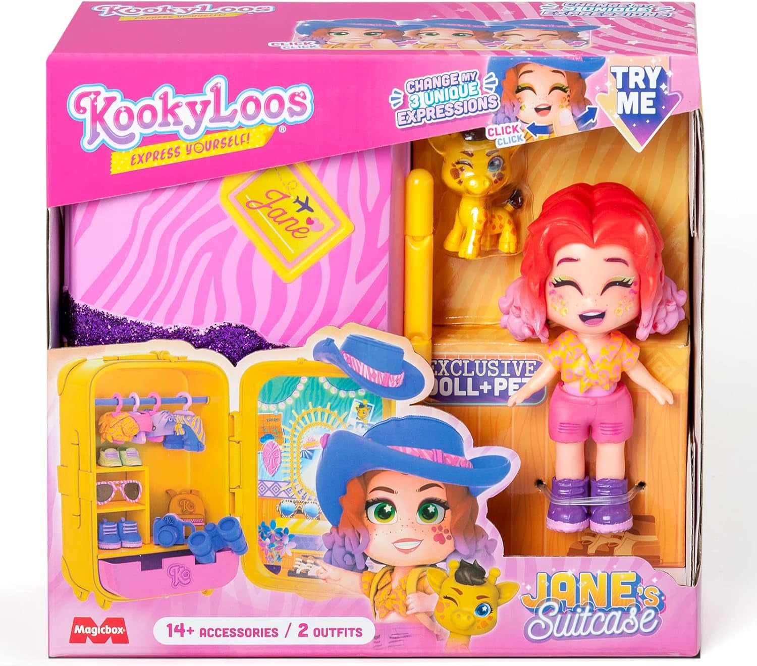 - Jane's Koffer, Mehrfarbig (Magic Box Toys PKLSP108IN50)