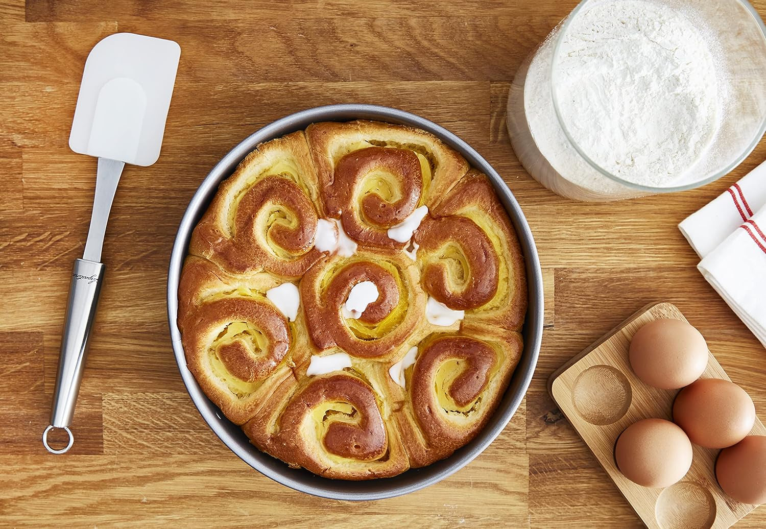 Gustosa Backform 12 Muffin Aus Stahl, Antihaftbeschichte, Für Backofen, Schwarz, 38 X 27 Cm Formen und Bleche zum Backen Naty Shop