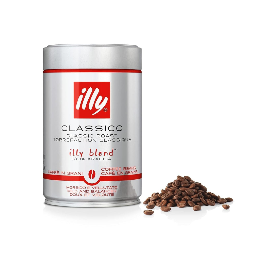 Cafea Illy, boabe de cafea Classico, prăjire clasică Cafea Naty Shop 250 grame Classico