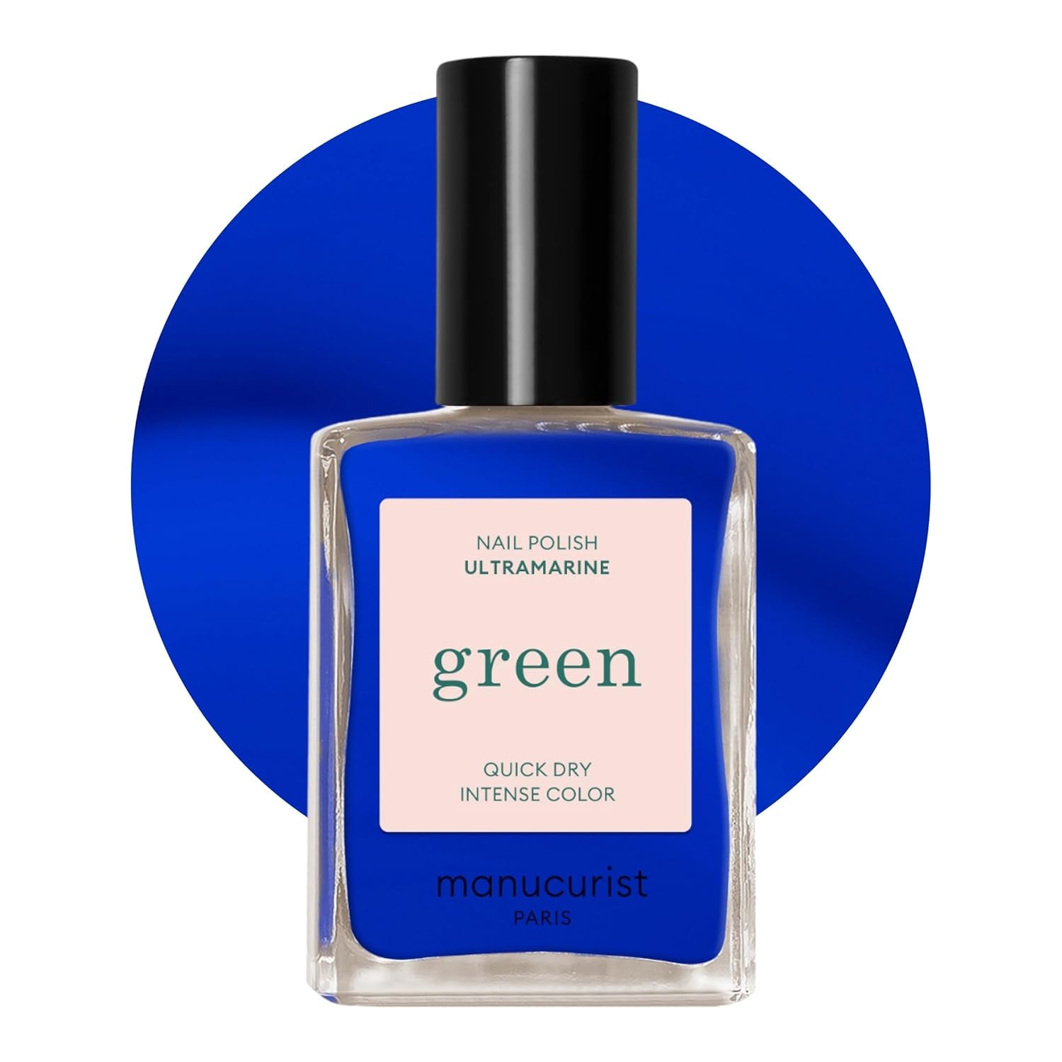 Manucurist Green – Rosy Beige Shell Beige Nagellack – Schnell trocknender Nagellack – DIY-Nägel – Vegan 12-Free – Pflanzenbasiert – Nagellack – Hergestellt in Frankreich