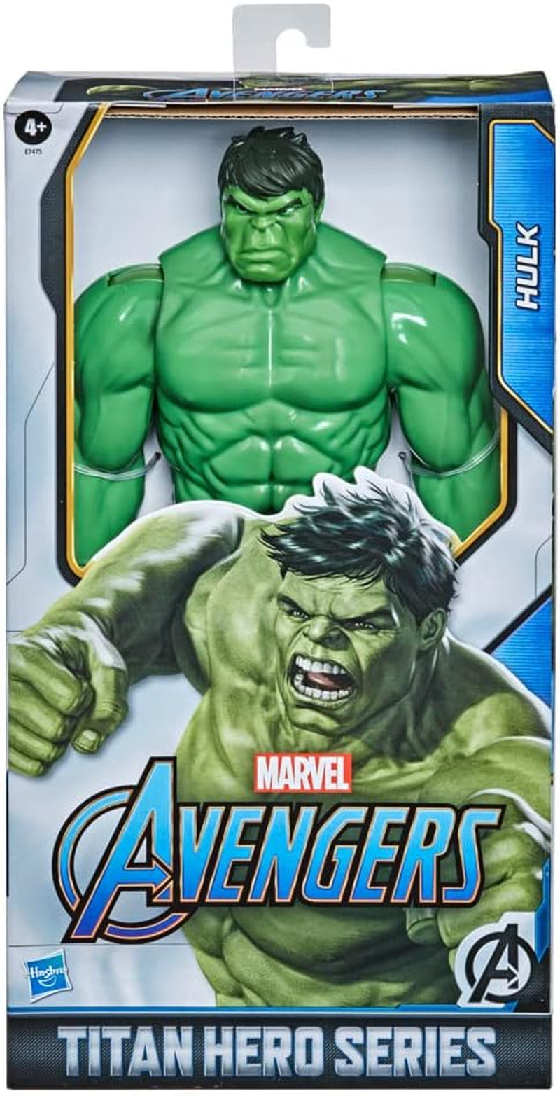 Hasbro E74755L2 Marvel Avengers Titan Hero Series Blast Gear Deluxe Hulk Actionfigur, 30 cm groß, von Marvel-Comics inspiriertes Spielzeug für Kinder ab 4 Jahren, Actionfiguren, Naty Shop
