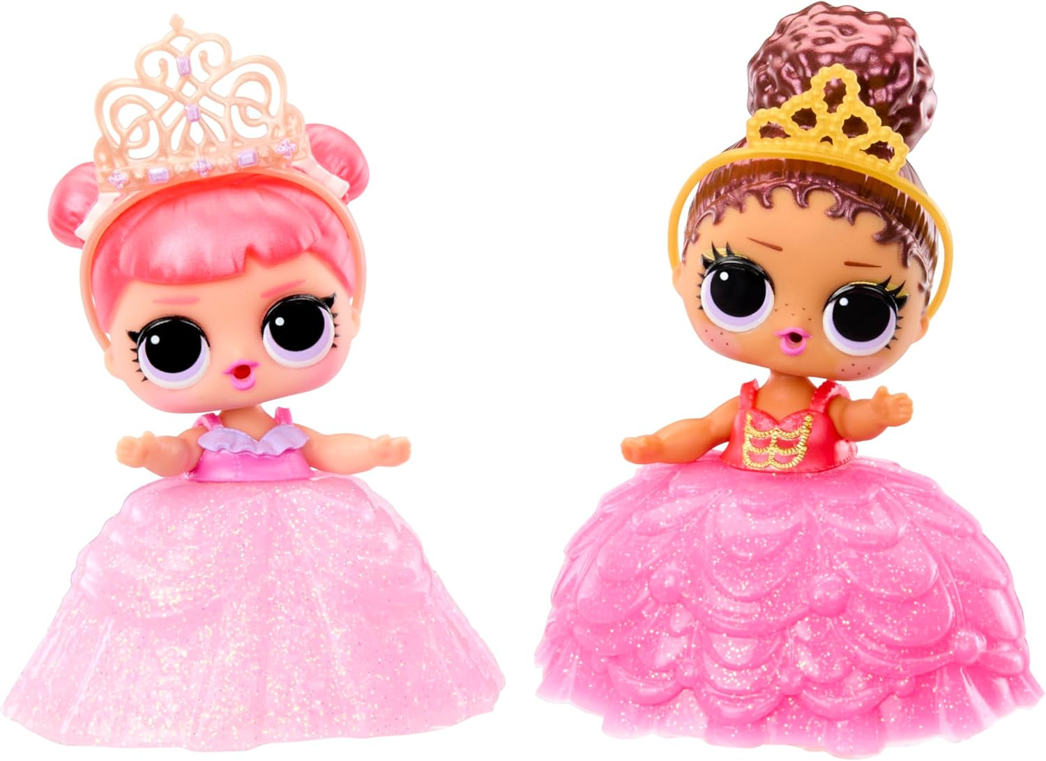 L.O.L. Surprise! Princess Tots - Enthält 1 Puppe, Blindverpackung, mit 2 Farben zum Kreieren eines Prinzessinnen-Kleides, 8 Puppen zum Sammeln