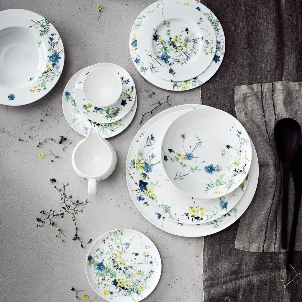 Brillance Fleurs Des Alpes Set 4-Tlg. Mit Fahnen- Und Coupteller Seturi vesela masa Naty Shop