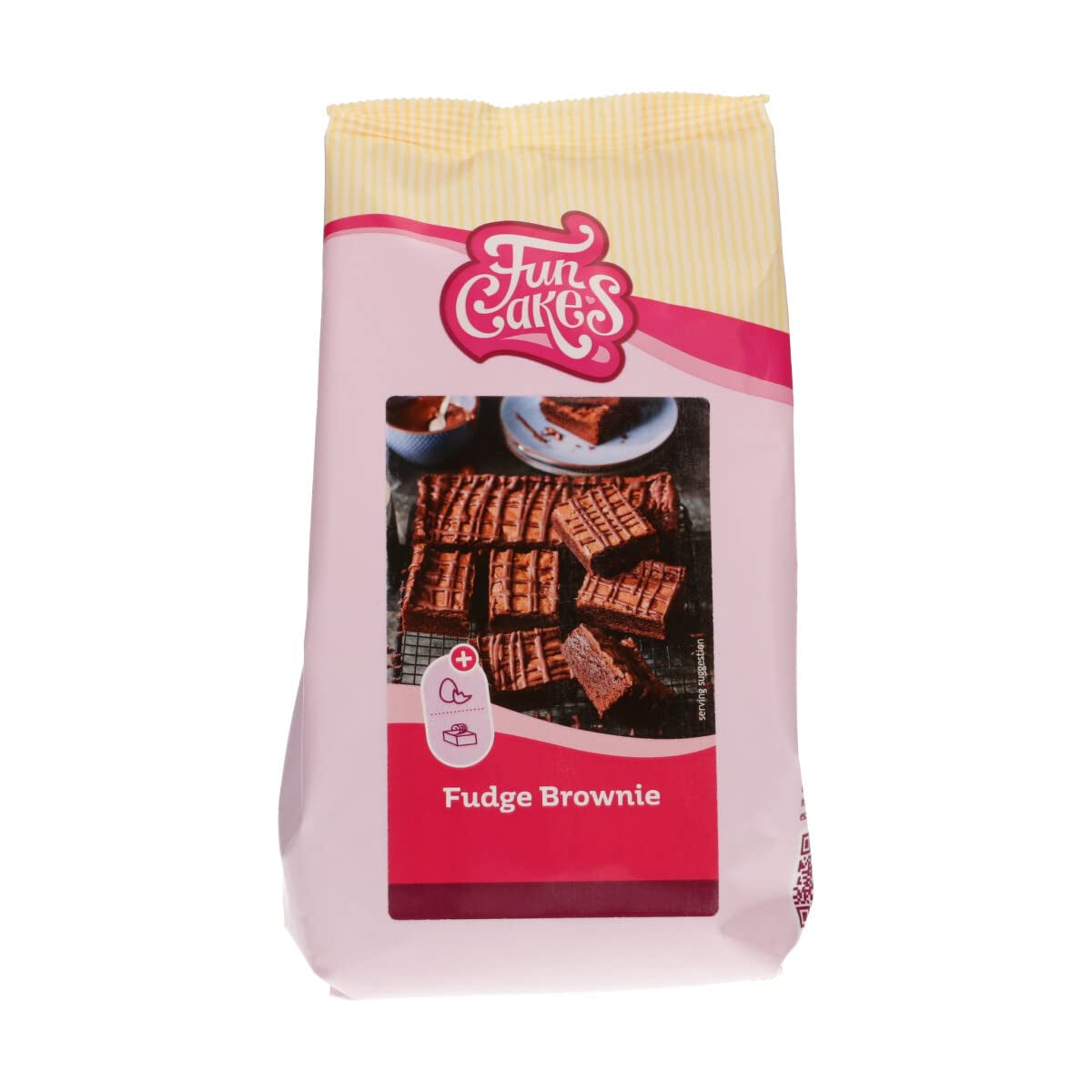 Mix Für Fudge Brownie: Einfach Zu Berübenender, Extrem Fudgy Brownie Mit Richem Schokoladengeschmack, Halal. 500 g. Mischung zum Backen und Kochen Naty Shop Standardtitel