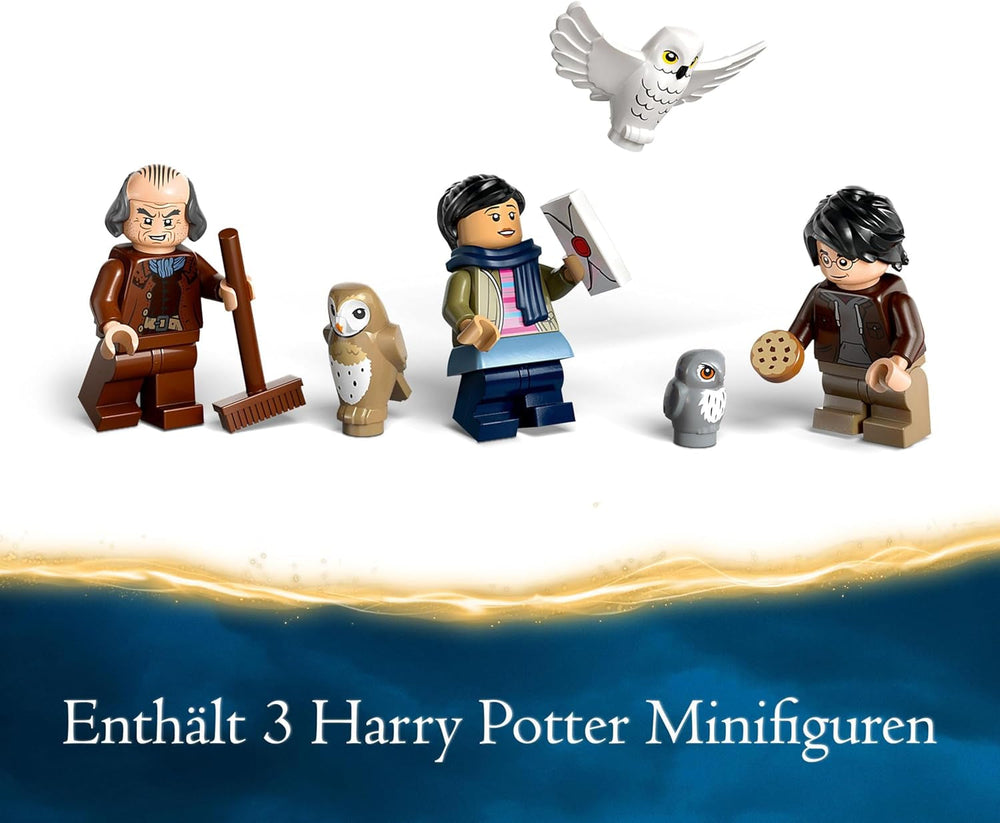 LEGO Harry Potter Eulerei im Schloss Hogwarts, Abenteuerset mit Spielzeugtieren und 3 Minifiguren, Filmspielzeug für Kinder, Geschenk für Mädchen, Jungen und alle Fans ab 8 Jahren 76430 Bausets Besuchen Sie den LEGO-Store